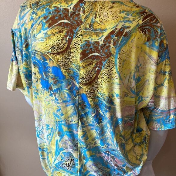 NWT Fashion Nova In a Daze Biker Short Set - Yellow - Size 1X - Picture 15 of 16